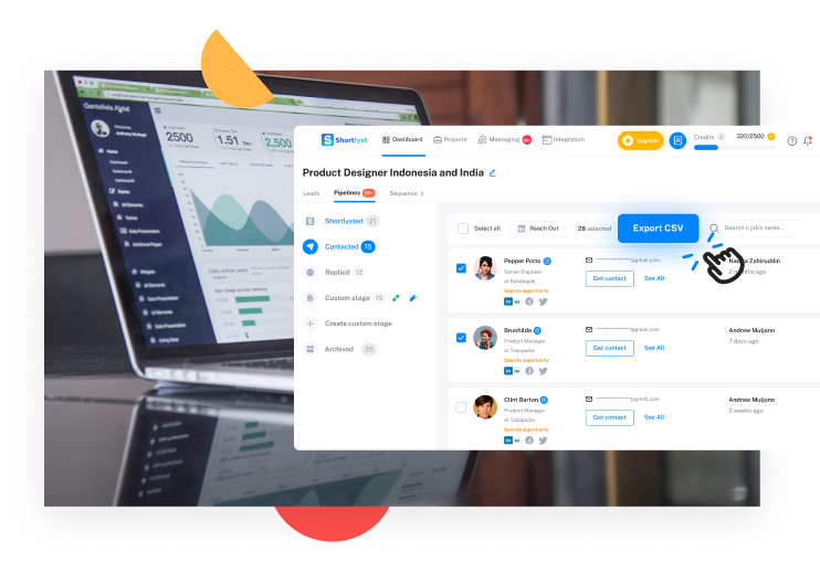 Export Data for Recruitment Tracking